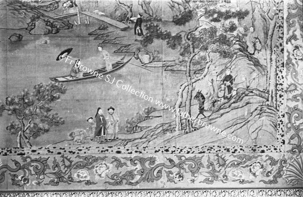 HEADFORD HOUSE CHINESE PAINTING IN CHINESE DRAWING ROOM